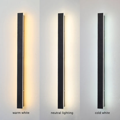 Outdoor - Minimalist Style Waterproof LED Wall Light Wall Sconce