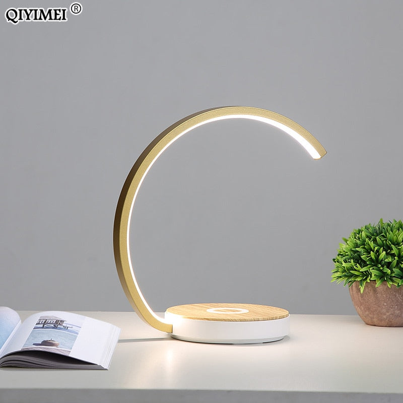 Wireless Charging Table Lamps For Bedroom