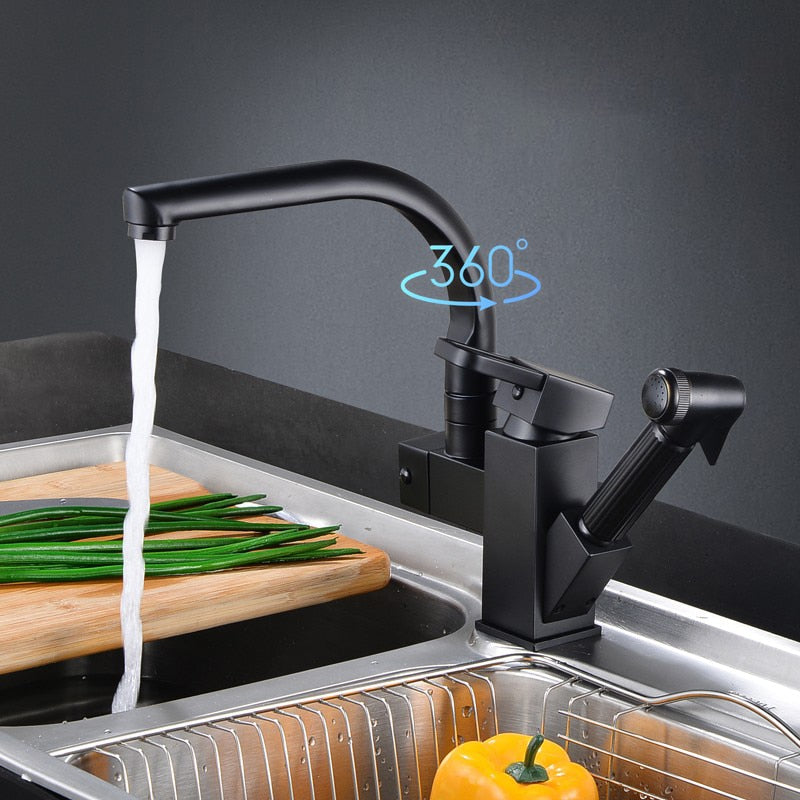 Kitchen Sink Faucet Flexible Pull Out on Sale