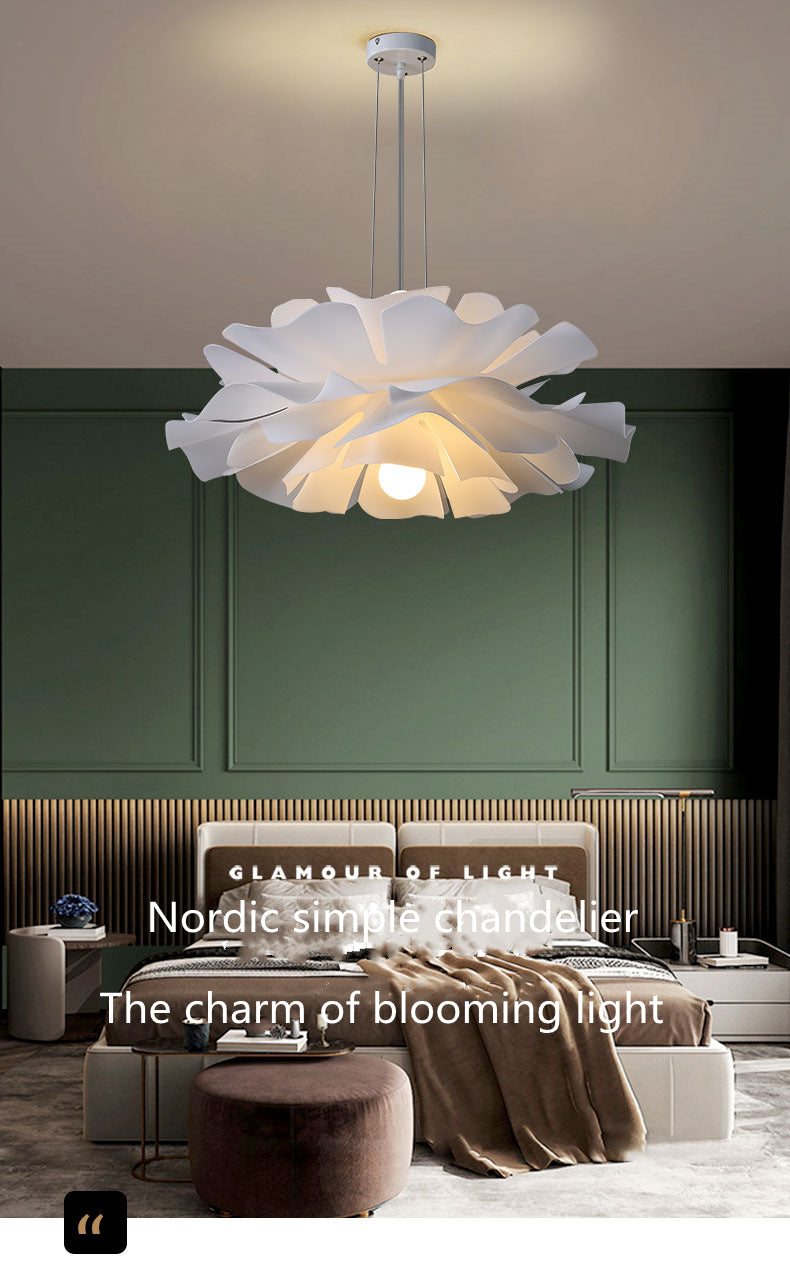 Petals Design Ceiling Bedroom Modern LED Chandelier on Sale