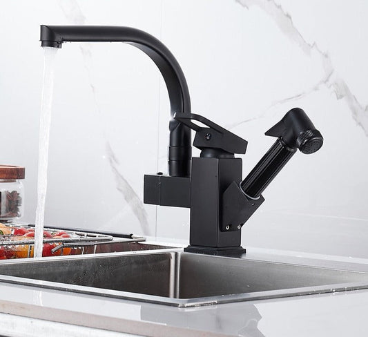 Kitchen Sink Faucet Flexible Pull Out on Sale