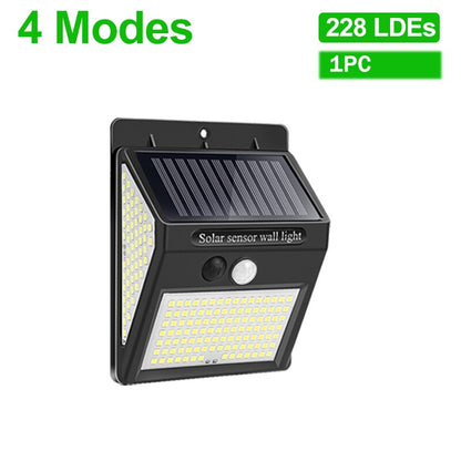 New Solar Lamp Light IP65 Waterproof with Motion Sensor