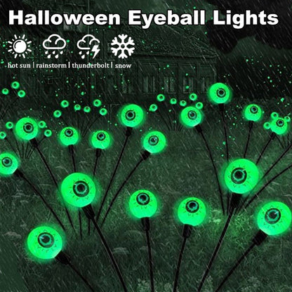 Halloween Eyeballs Terror Solar Lights IP65 Waterproof
