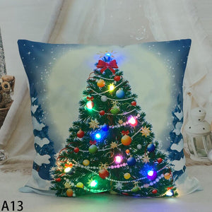 LED Christmas Pillowcase