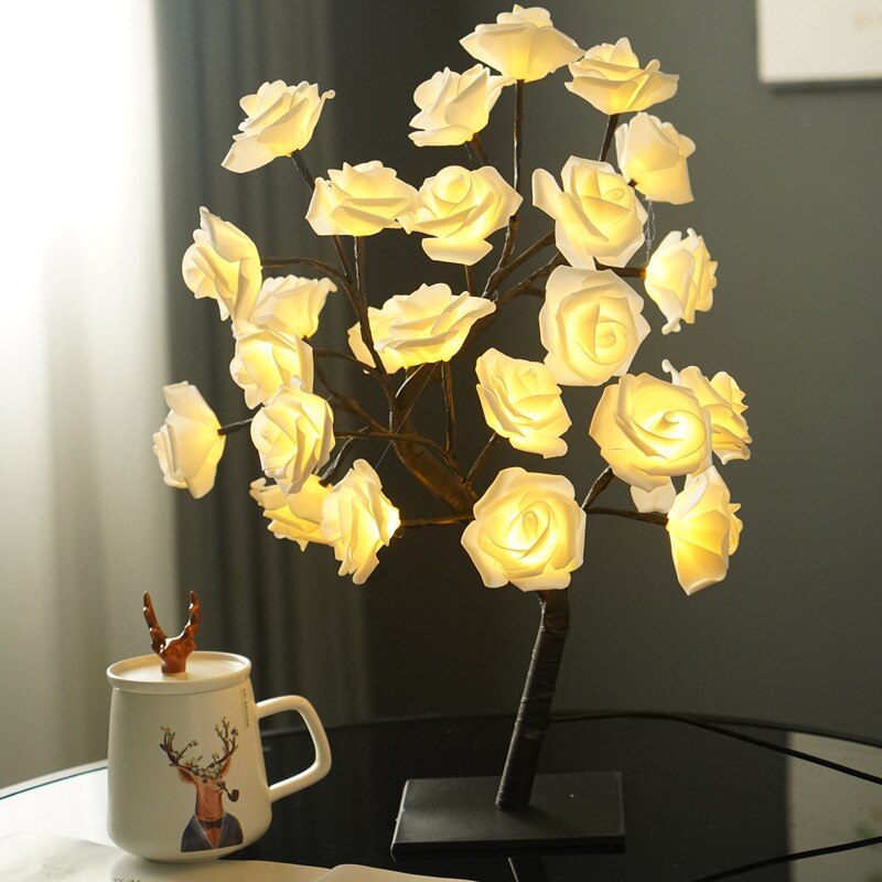 Art Decor LED Rose Tree Light Lamp