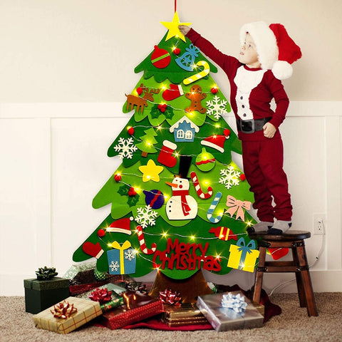 Image of Kids Christmas Tree - DIY Felt Christmas Tree