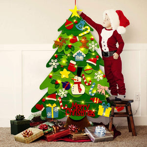 Kids Christmas Tree - DIY Felt Christmas Tree