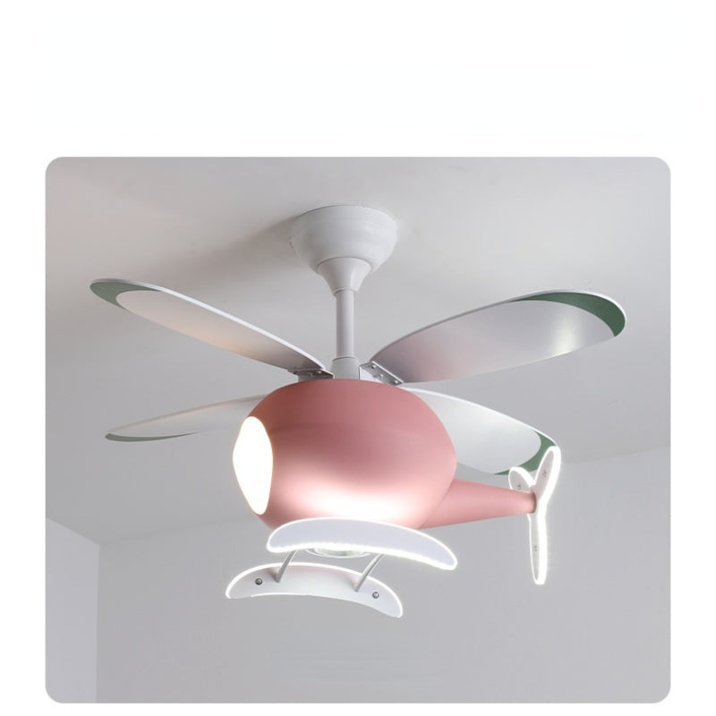 Children's Room Airplane Ceiling Fan Lights