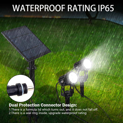 Solar Spotlight Waterproof IP65 Solar Powered LED