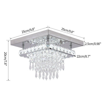 K9 Crystal LED Chandelier Ceiling Lamp