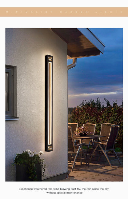 Waterproof Long Outdoor Wall LED Lighting IP65