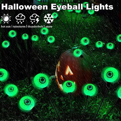Halloween Eyeballs Terror Solar Lights IP65 Waterproof