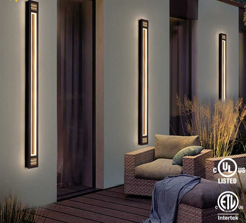 Waterproof Long Outdoor Wall LED Lighting IP65