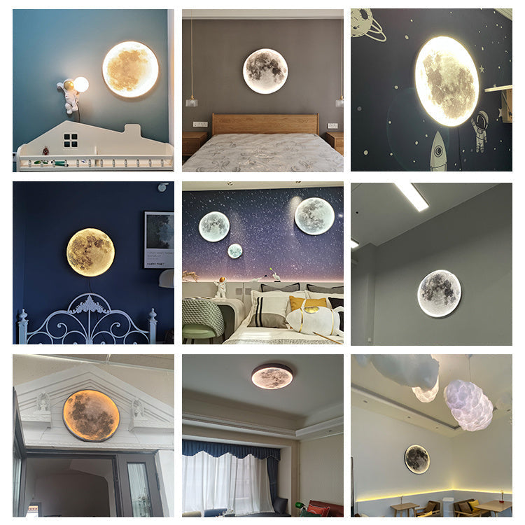 Moon LED Wall Light For Bedroom