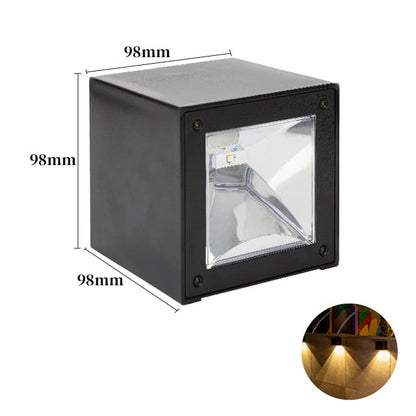 LED Wall Lamp Solar Light Sunlight Sensor IP65 Waterproof