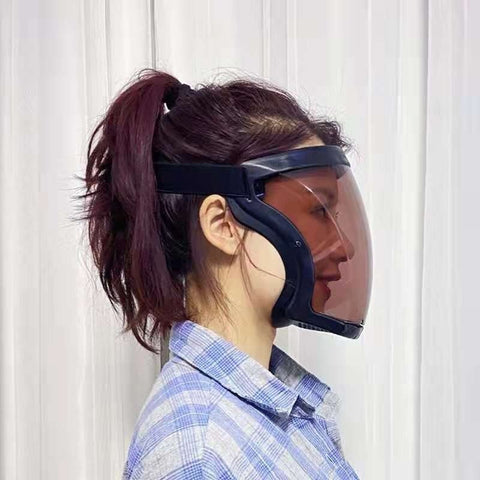 Image of Transparent Work Protection Mask Security Protection Shield Full Face