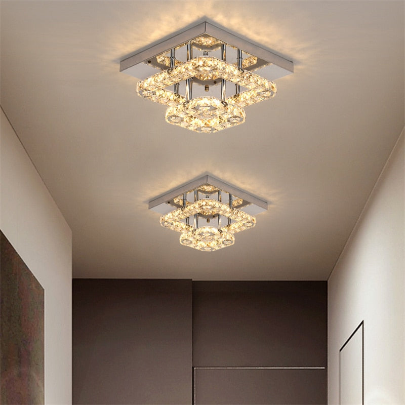 K9 Crystal LED Chandelier Ceiling Lamp