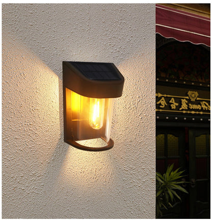 Vintage Solar Powered Lamp Outdoor for Garden Decoration Waterproof IP54
