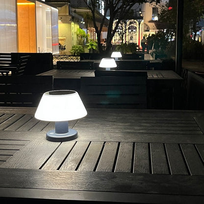 Solar Powered Table Led Lamp Outdoor Modern