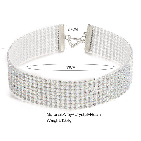 Image of Crystal Choker Necklace