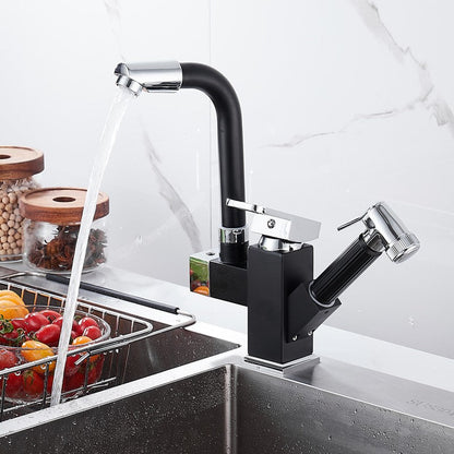 Kitchen Sink Faucet Flexible Pull Out on Sale