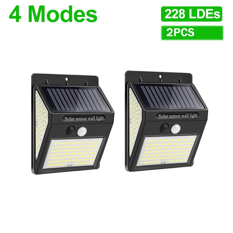 New Solar Lamp Light IP65 Waterproof with Motion Sensor