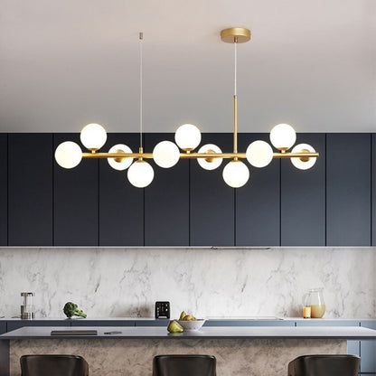 Modern Pendant Glass Ball Chandeliers