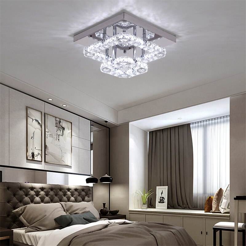 K9 Crystal LED Chandelier Ceiling Lamp