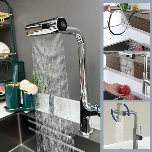 Waterfall Kitchen Faucet