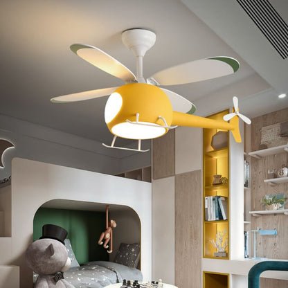 Children's Room Airplane Ceiling Fan Lights