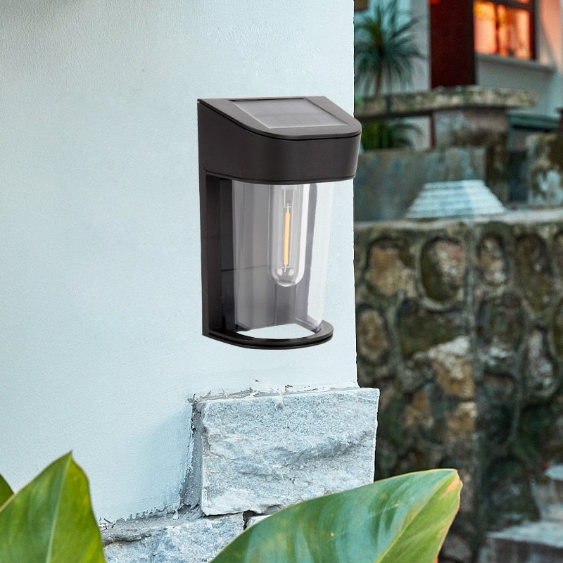 Vintage Solar Powered Lamp Outdoor for Garden Decoration Waterproof IP54