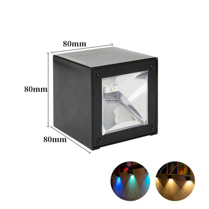 LED Wall Lamp Solar Light Sunlight Sensor IP65 Waterproof