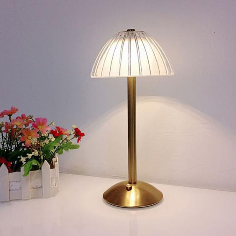 Retro Led Table Desk Lamp Bar Rechargeable Lamp