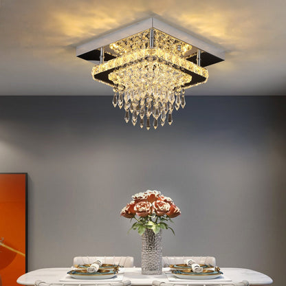 K9 Crystal LED Chandelier Ceiling Lamp