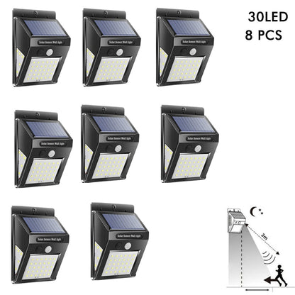 New Solar Lamp Light IP65 Waterproof with Motion Sensor