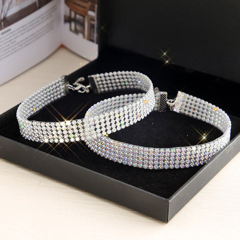Image of Crystal Choker Necklace