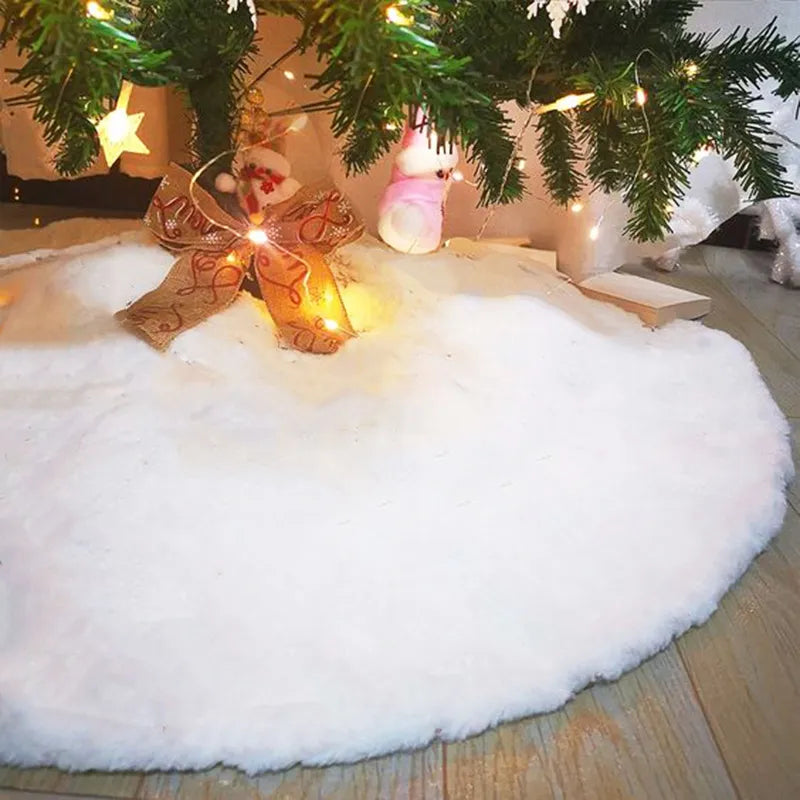 White Christmas Tree Skirt 78/90/122cm
