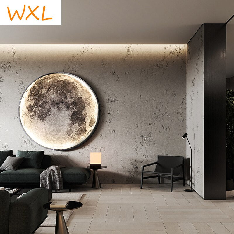 Moon LED Wall Light For Bedroom