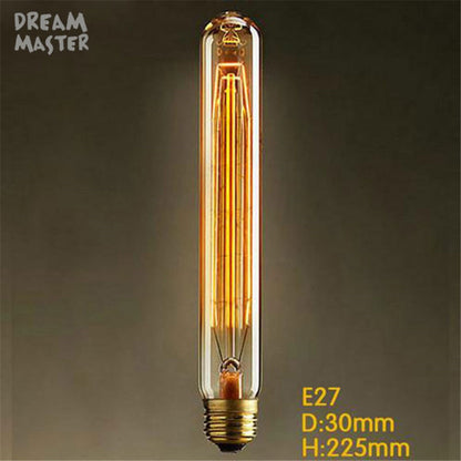 220V 240V T10 T185 T225 T300 Vintage Edison Bulb E27 Retro Incandescent Light bulbs