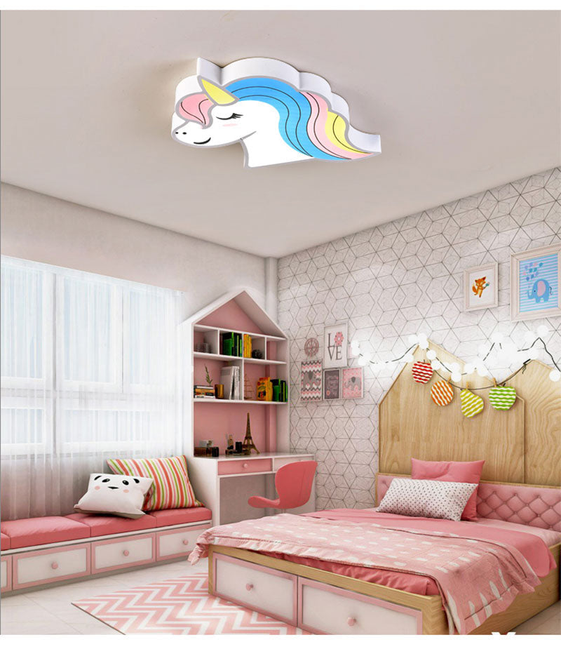 LED Unicorn Kids Room Light
