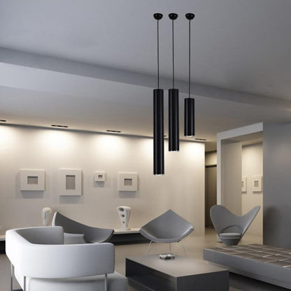 Dimmable LED Pendant Lamp Long Tube