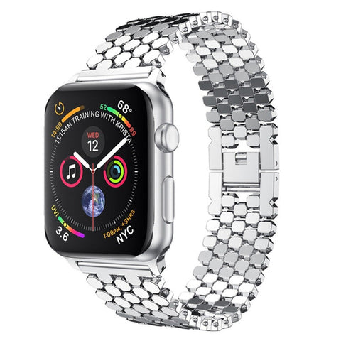 Image of Honeycomb Stainless Steel Strap for Apple Watch