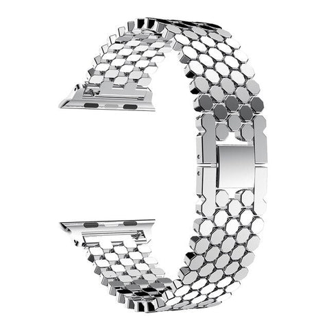 Image of Honeycomb Stainless Steel Strap for Apple Watch