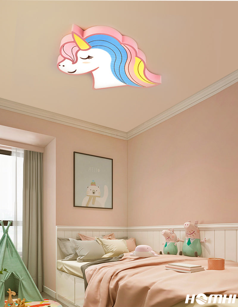 LED Unicorn Kids Room Light