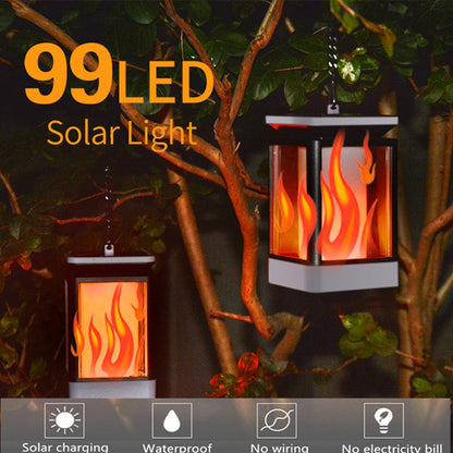 LED Solar Hanging Light for Garden