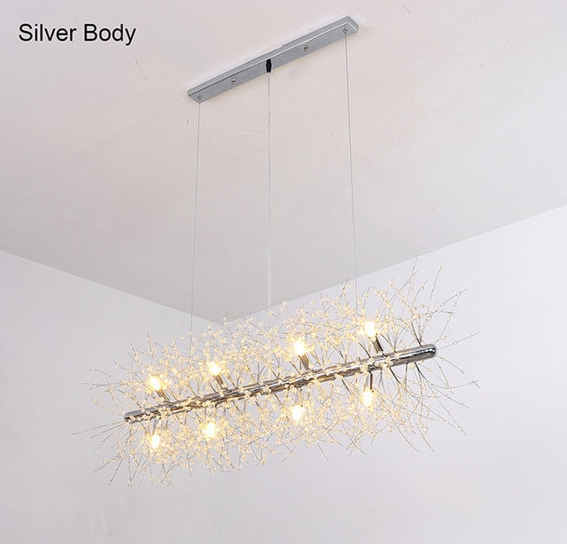 Snowflake Crystal Living & Dining Room Chandelier