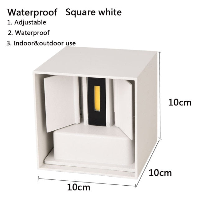 LED Waterproof Wall Lamps 12W
