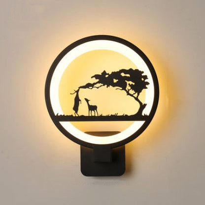 LED Forest Wall Lamp