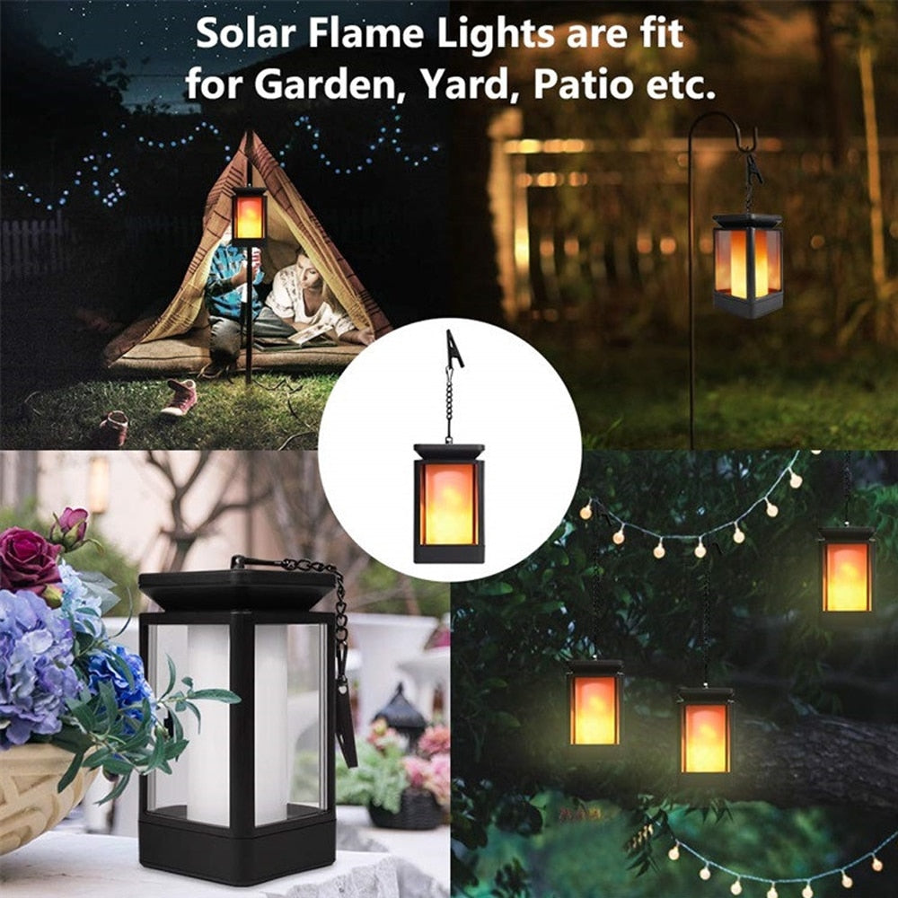 LED Solar Hanging Light for Garden