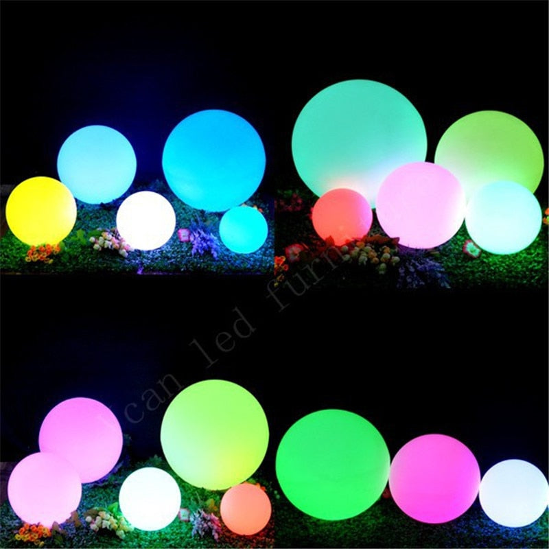 RGB LED Swimming Pool Floating Ball Lamp